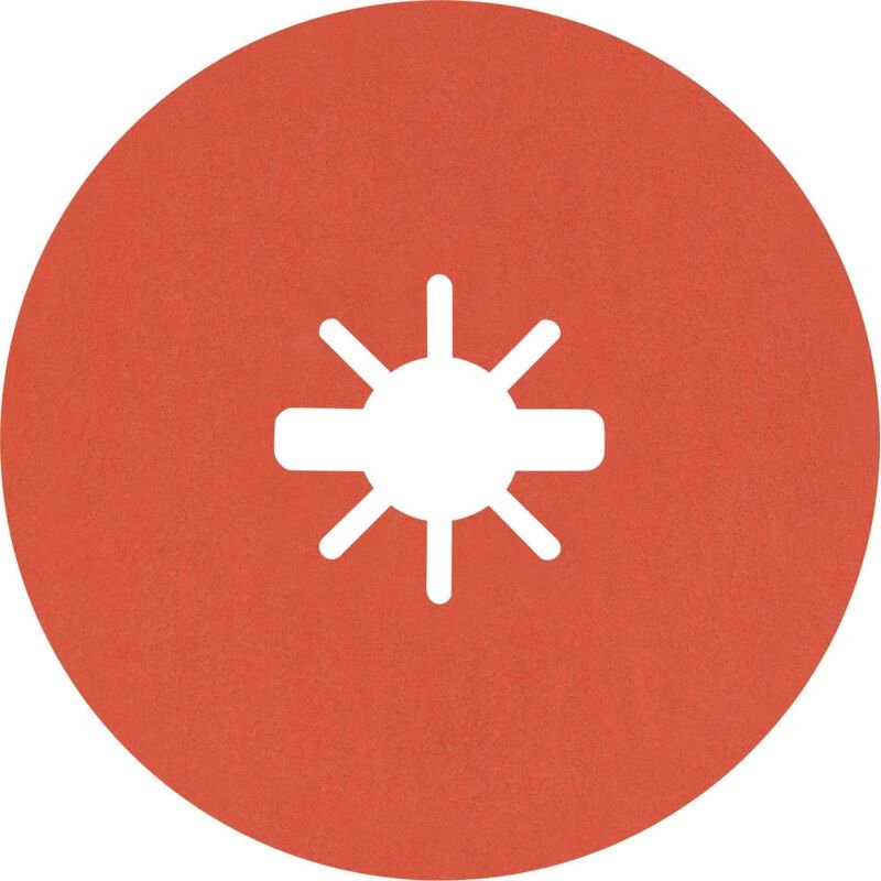 Bosch Accessories 2608621805 Fiberscheibe Durchmesser 115 mm Bohrungs-Ø 22.23 mm 5 St.