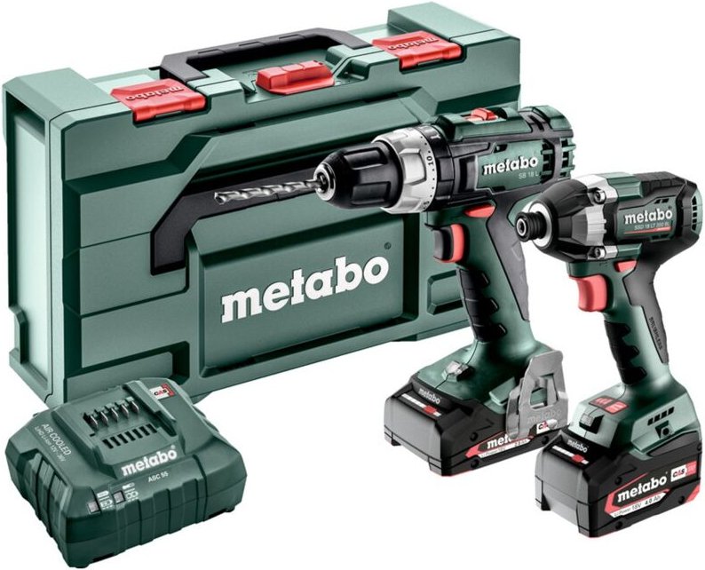 Thumbnail - Metabo - Akku Combo Set 2.8.6 18V, sb 18 l + ssd 18 lt 200 bl x 145 l