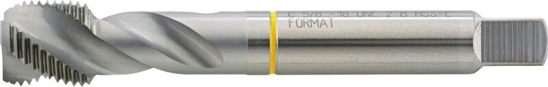 Maschinengewindebohrer hsse blank Form c unf 7/16-20 Format