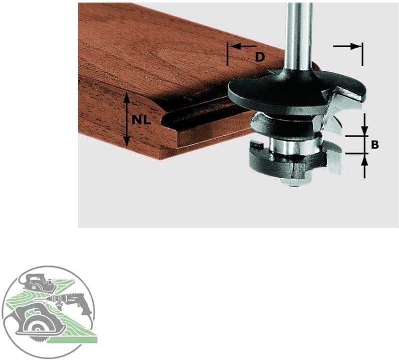 Konterprofilfra hw S8 D43/21 a/kl (491130)