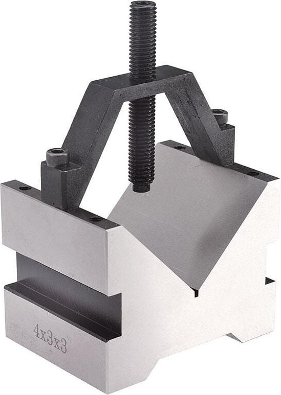 Fervi - Prisma 90-Grad in acciaio temprato 635 x 635 x 508 mm con clamp p301/2c