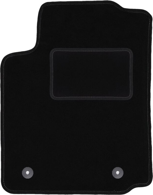 Fahrermatte schwarz für: Citroen C2 Fließheck (2003-2009)