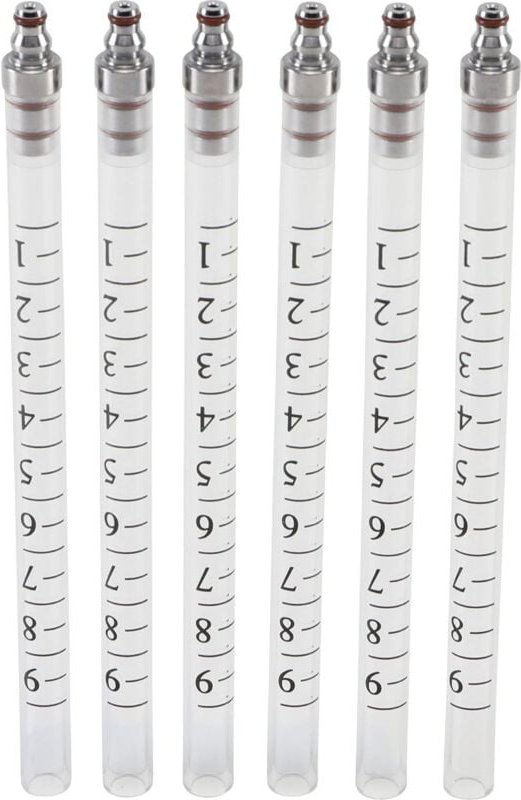 Ersatz-Röhrchen mit Adapter für Art. 8101 6-tlg.