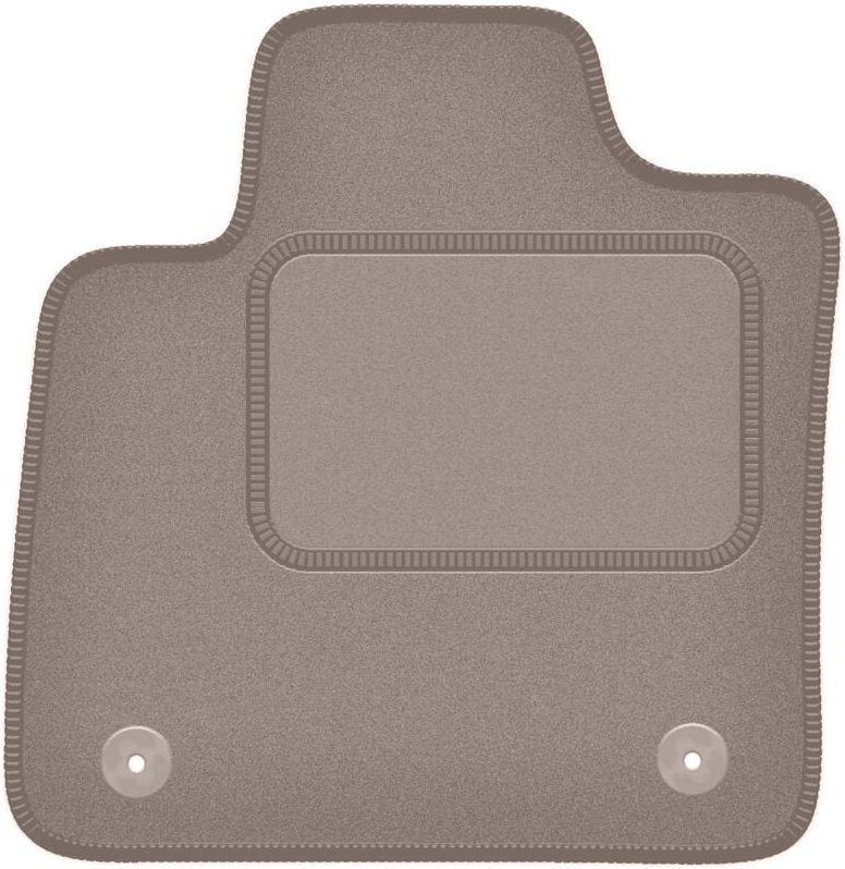 Beige Fahrermatte für: Volvo XC40 Electric Crossover (2020-)