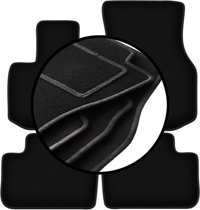 Komplettset Veloursmatten für: BMW X4 G02 SUV (2018-)