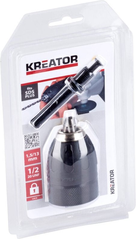 13 mm automatisches Verriegelungsbohrfutter mit SDS-Adapter Kreator