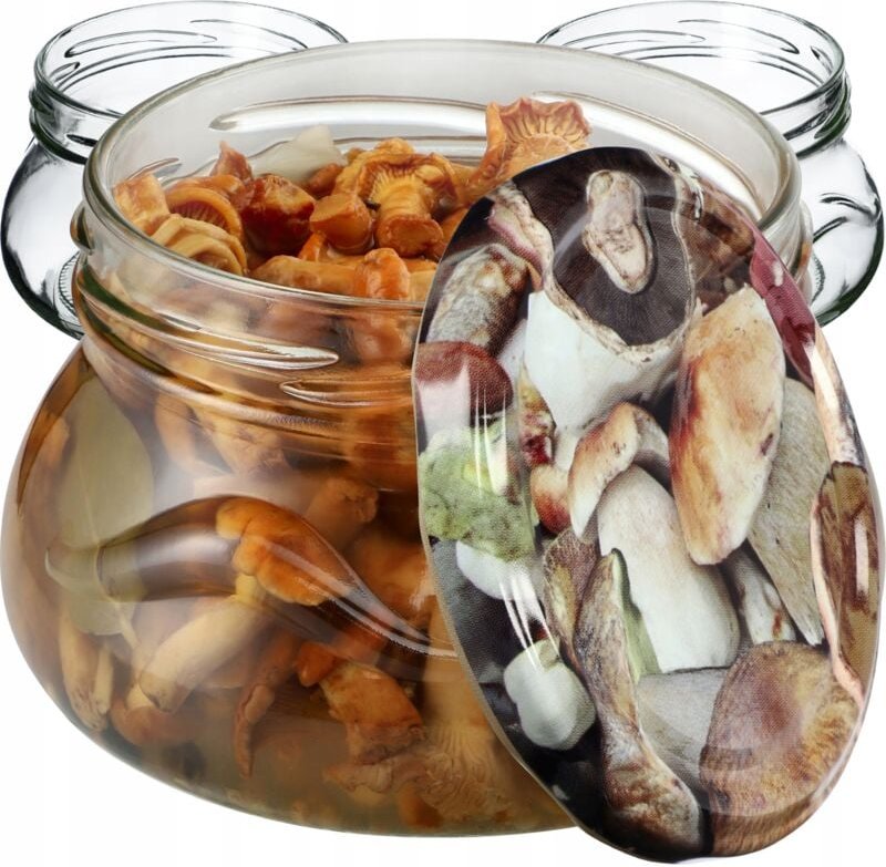 Kadax - kleine Einmachgläser 300 ml, Miniaturgläser für Honig und Gewürze, Marmeladengläser mit Deckel