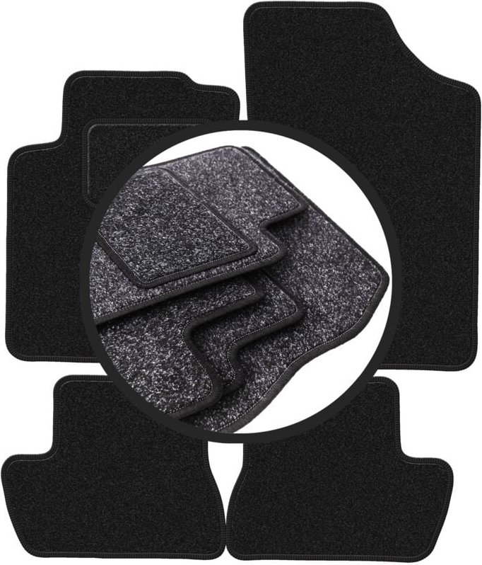 ANTHRA Autofußmatten für: Citroen C2 Fließheck (2003-2009)