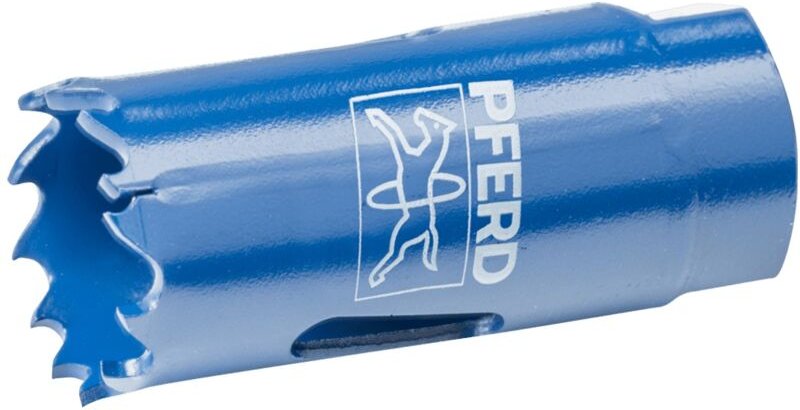 Bi-Metall Lochsäge Co8/M42 ø 22 mm Schnitttiefe 36 mm für Stahl, Edelstahl, Blech, Holz - Pferd