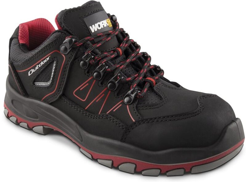 Outdoor-Sicherheitsschuh S3 src Rot Nr. 38 - Workfit