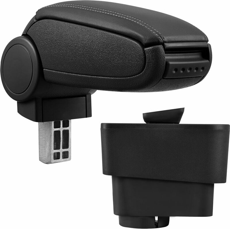 Thumbnail - Pro.tec - Mittelarmlehne Fiat Grande Punto mit Staufach Kunstleder Schwarz