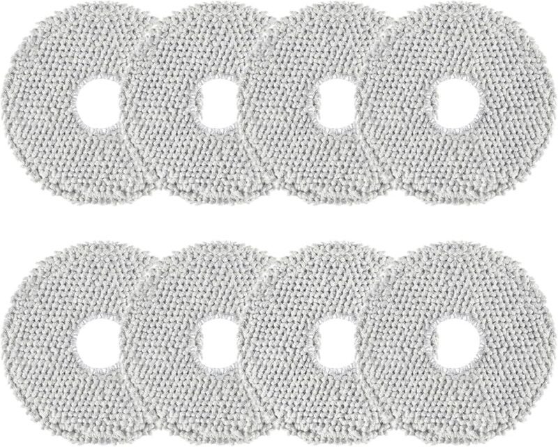 8er-Pack Reinigungstücher für ecovacs deebot X2/T20/T20e/T30 Pro omni, für Xiaomi X20/X10+ Plus für Dreame L10s/L10/L20/...
