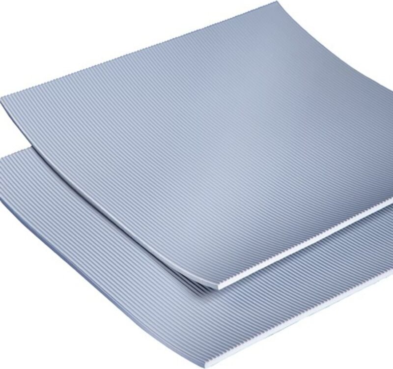 Gummiisoliermatte ElaQprem Breite 1,2 m Länge 10 m Dicke 4,5 mm grau NR/SBR