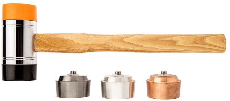 Ausbeulhammer mit austauschbarem Aufsatz (Ø 45 mm) 1340 g