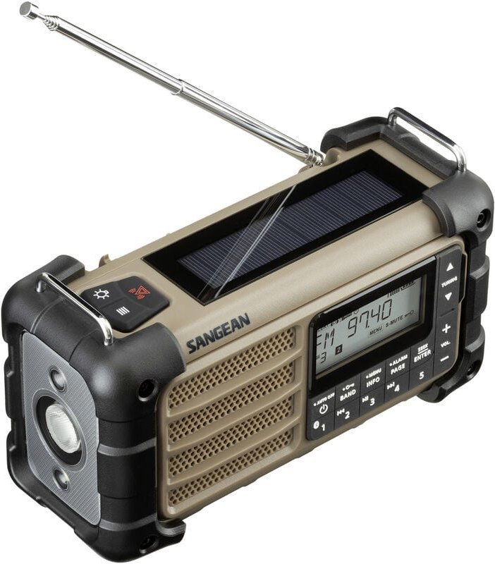 MMR-99 Outdoorradio ukw Notfallradio, Bluetooth® Solarpanel, spritzwassergeschützt, staubdi - Sangean