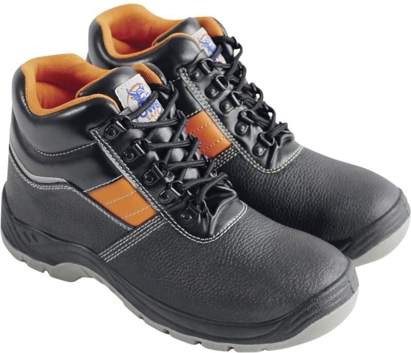 Thumbnail - Power Safe - Sicherheitsstiefel Jonas Größe: 44, S3, schwarz-orange