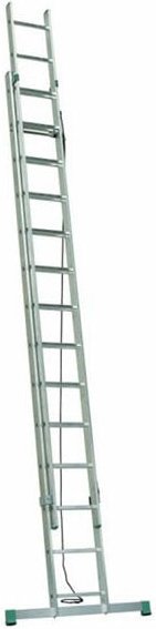 Schiebleiter 2x14 Sprossen - Länge 6.81m - 7314