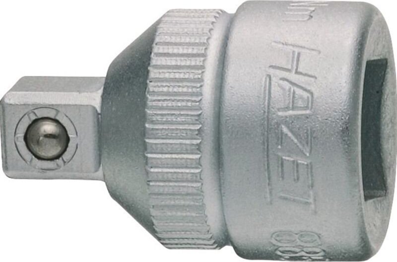 Reduzierstück 8858-2 ∙ 3/8 Zoll (10 mm) Vierkant hohl ∙ 1/4 Zoll (6,3 mm) Vierkant massiv ∙ Länge: 26 mm