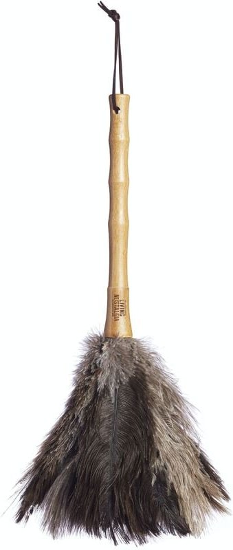 KitchenCraft Living Nostalgia Echtes Straußenfeder-Staubtuch, 40 cm (15,5")