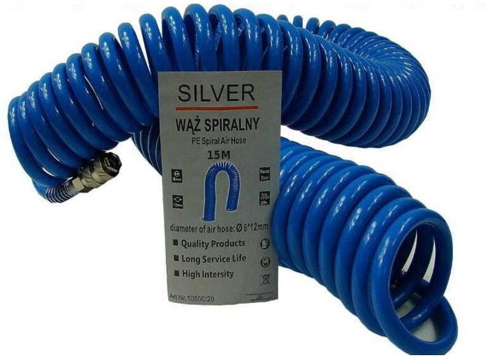 BLAUER PNEUMATIKSCHLAUCH 5 x 8 mm 15 m