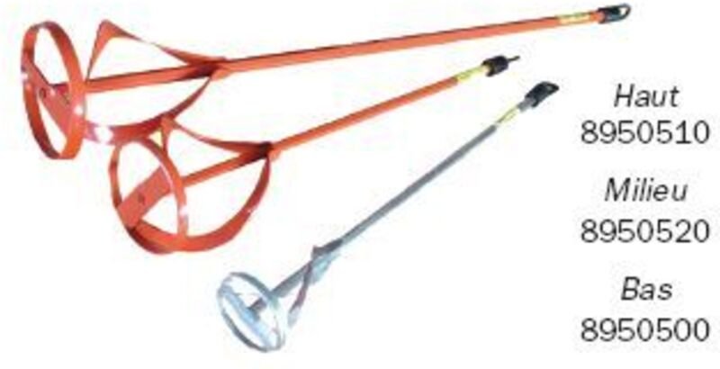 Propeller/Mischer für Bohrer, Mörtel/Beton Outifrance