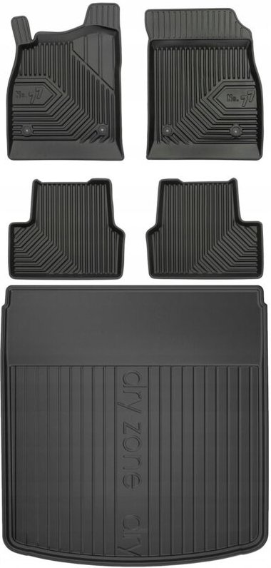 SET 77 Fußmatten und Fußmatten Opel Astra J Limousine 2009-2020 5905937707372