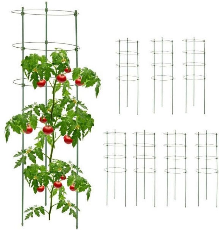 Set of 8 plant supports 90 cm