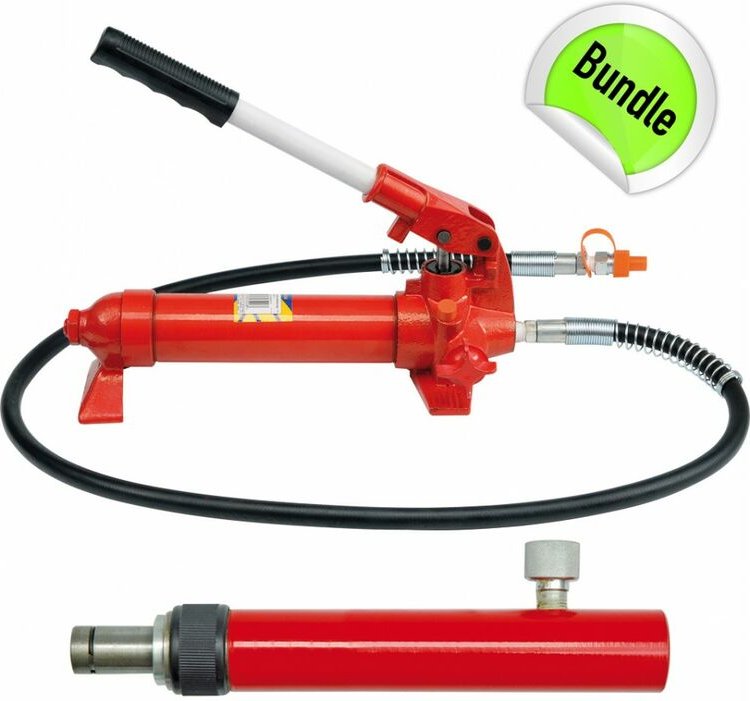 Hydraulikpumpe Richtsatz Druck Zylinder Presse Hydraulikzylinder 10 Tonnen