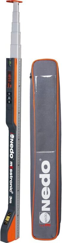Nedo Teleskop-Messstab digital 1,04-5,0m mEsstronic Easy mit Bluetooth