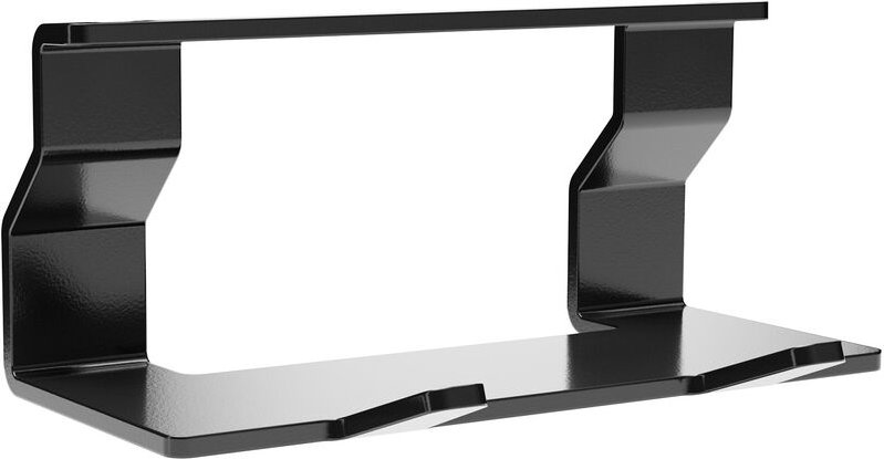 Kesseböhmer Linero style Hakenleiste mit 2 Haken schwarz