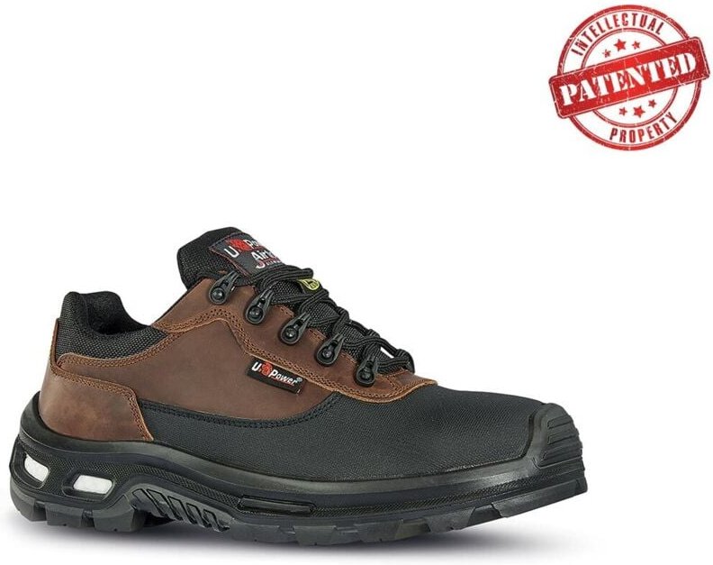 Sicherheits-Sneaker niedrig ESCAPE ESD S3 CI SRC - Schwarz/Braun 35