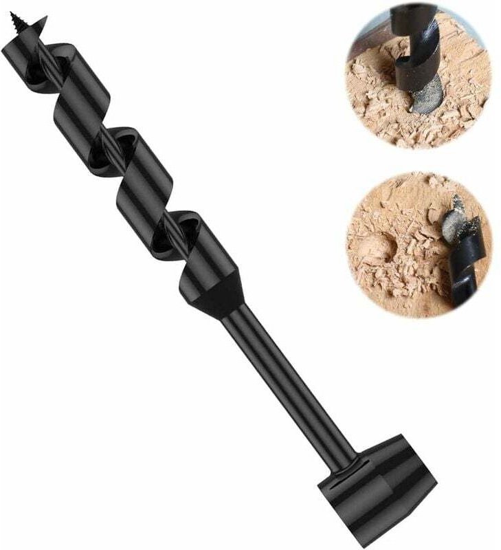 Manueller Erdbohrer, Mehrzweck-Handbohrer zum Überleben, manueller Erdbohrer, der die Verwendung eines Holzstabs erforde...