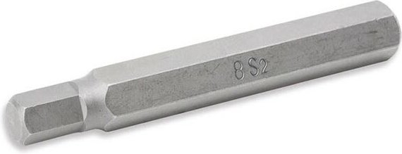 Koffer mit 5 Sechskantbits, 10 mm, HEX4, 75 mm docher 437-HX4-75