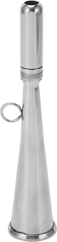 Jeffergarden - Handheld-Nebelhorn, Edelstahl-Nebelhorn, abnehmbares Mundstück, Zubehör für Boot