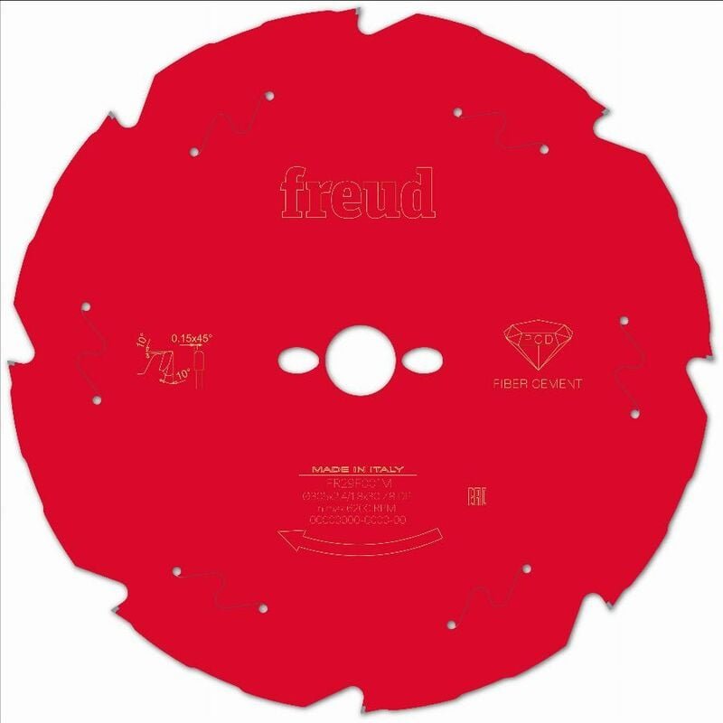 Diamantblatt für Handkreissäge Freud 305 2,4/1,8 AL30 Z8 td 10° - F03FS09851 -FR29F001M