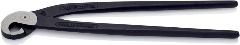 KNIPEX 91 00 200 EAN Fliesenlochzange (Papageienschnabelzange) schwarz atramentiert 200 mm