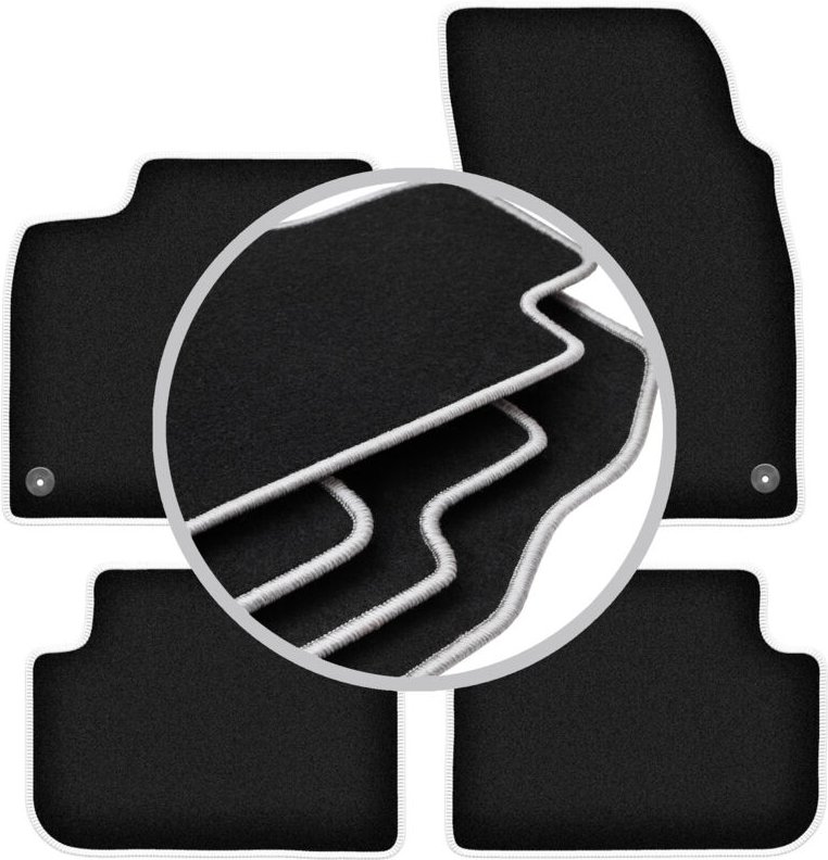 Thumbnail - CARLUX-SILVER Autofußmatten für: Audi Q8 SUV (2020-)