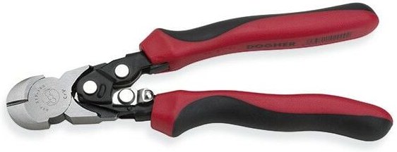 Dogher - Zange, Gelenkzange, leicht, diagonal, ap (180 mm) 217-180