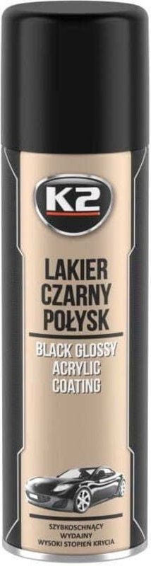 K2 Acryllack Schwarz Glänzend 500 Ml L341