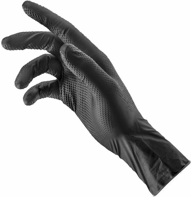 Thumbnail - Garage Monkey Handschuhe, Größe M/8, schwarz, 10 Stück, starke und bequeme Handschuhe für Werkstatt- und mechanische Arb...