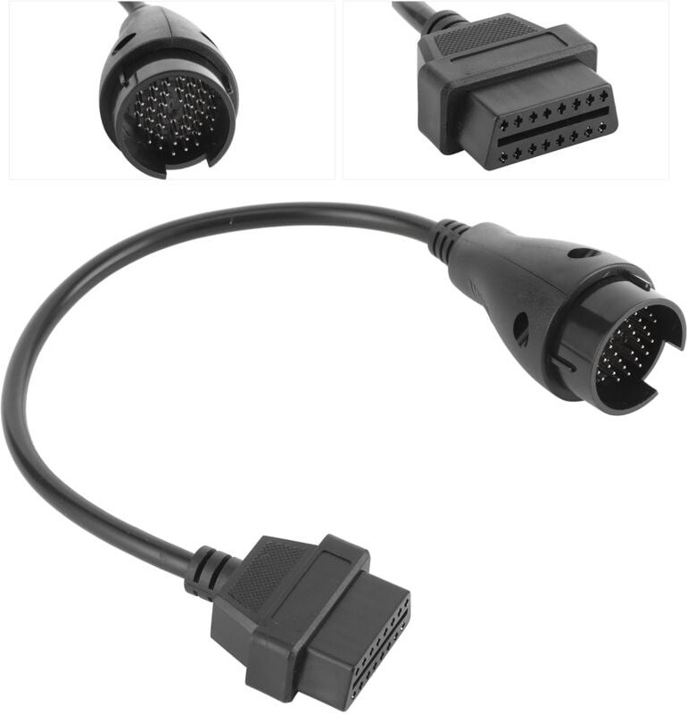 Thumbnail - Ej.life - Diagnosekabel, Autoreparaturstecker Diagnosewerkzeugkabel 38 Pin an obdⅱ OBD2 16-poliger Adapterstecker Passen...
