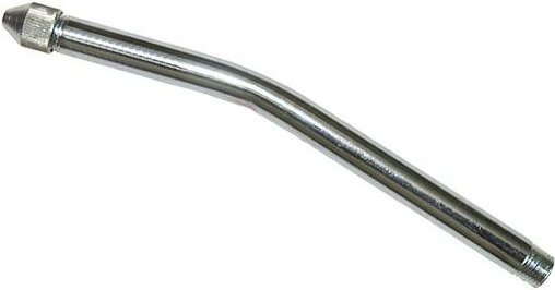 Düsenrohr gebogen mit Spitzmundstück Format