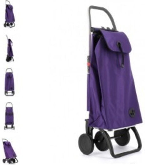 Zusammenklappbarer Einkaufswagen imax logic 2+2 4r mf mehr imx305 rolser