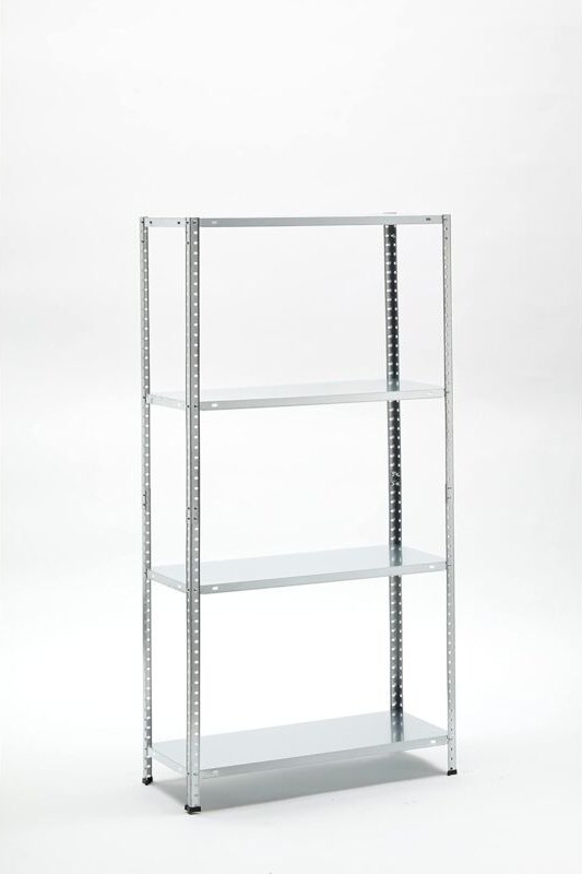 Garden Friend Metallregal mit 4 Fächern, 45 kg pro Fach, H 147 x B 75 x T 30 cm