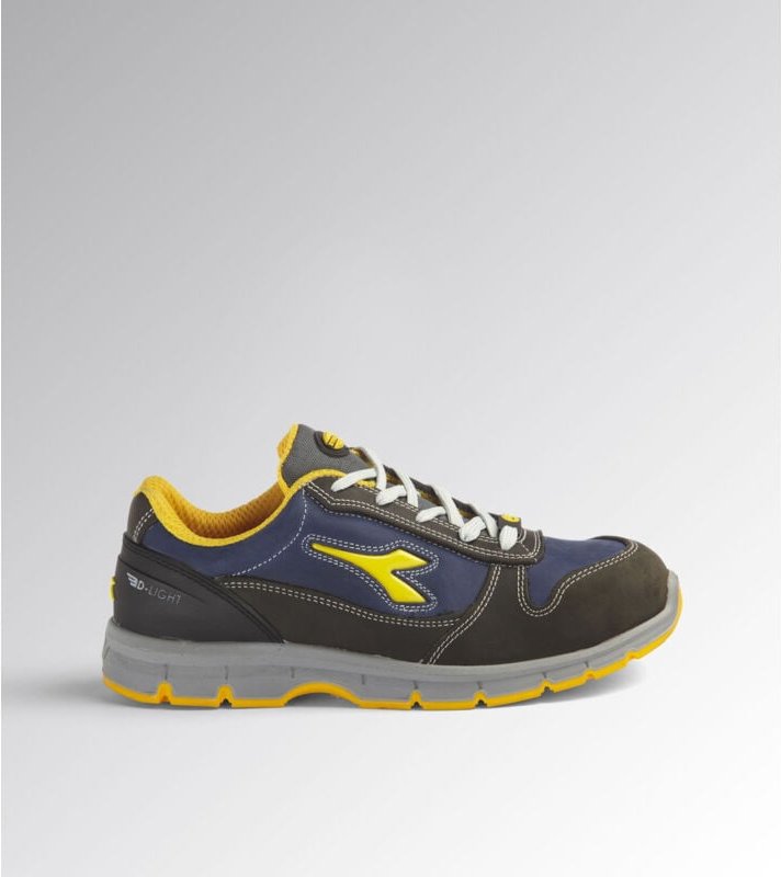 Sicherheits-Sneaker LOW RUN S3S FO SR ESD - Roche de Château/Blau 44