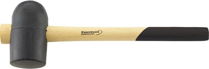 Gummi-Kompositions-HammerGröße 2B 64mm schwarz Format