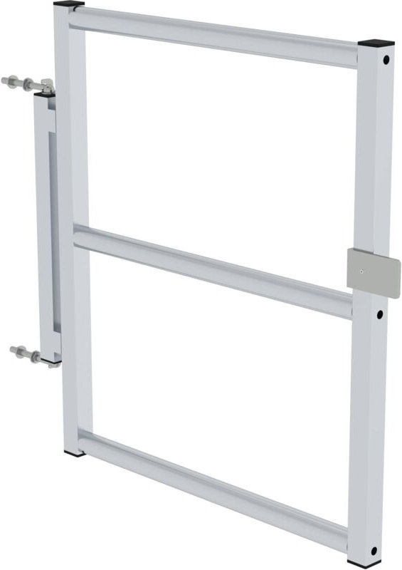 Munk - Günzburger Steigtechnik Sicherungstüre neue Ausführung din en iso 14122 für Plattformbreite 0,8 m - 070736