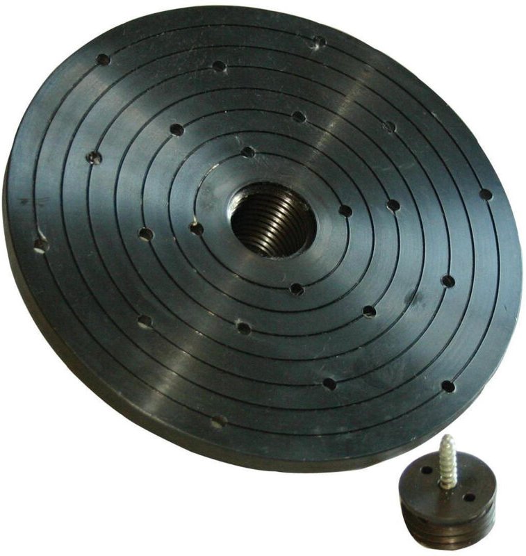 Frontplatte mit Schraubenfutter fur 120 mm M33-Holzdrehmaschine Holzmann pse120