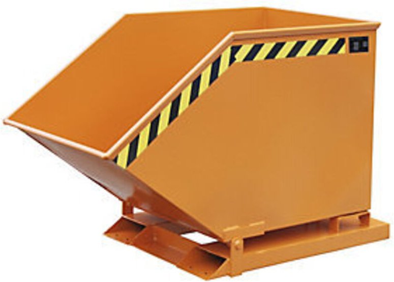 Bauer Kippmulde KK 400, lackiert, Gelborange