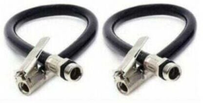 2 Stück Reifenfüllschlauch für Reifenfüller, Fahrzeugreifenfüllschlauch, hochwertiger Reifenfüllschlauch, schwarzer Gumm...